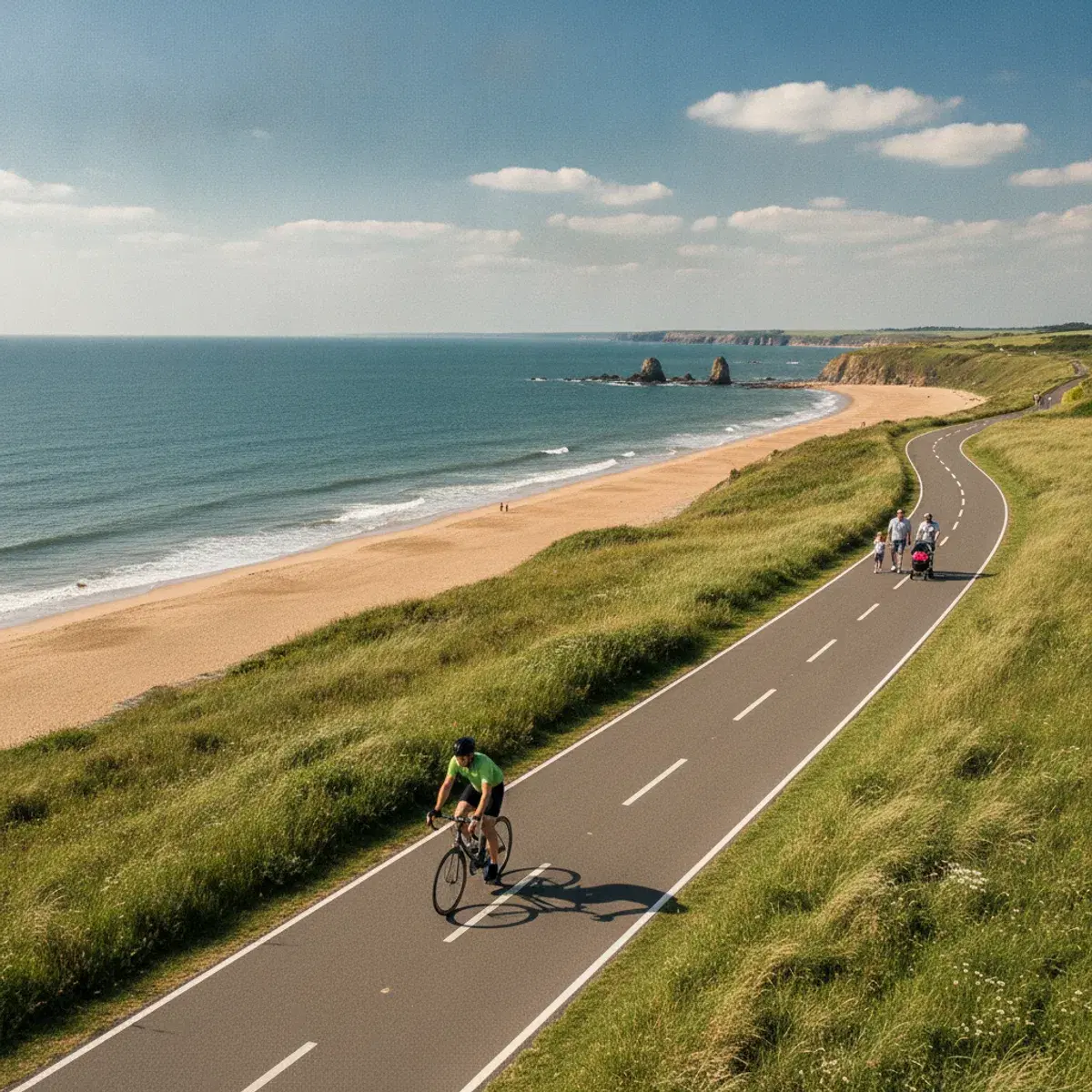 £11m Seafront Route Linking Tynemouth and Whitley Bay Celebrated